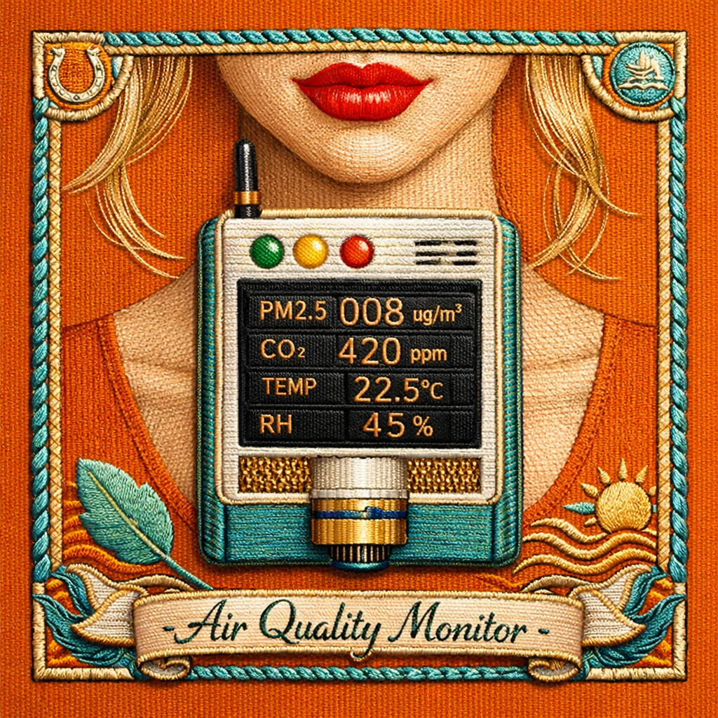 ambient air quality monitor system